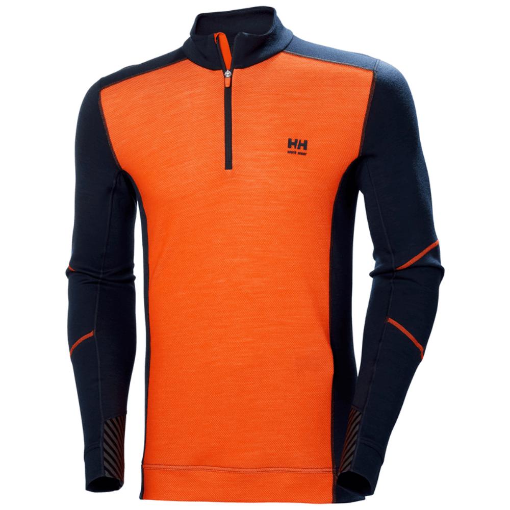 Helly Hansen 75107 Lifa Base Layer Merino Half Zip
