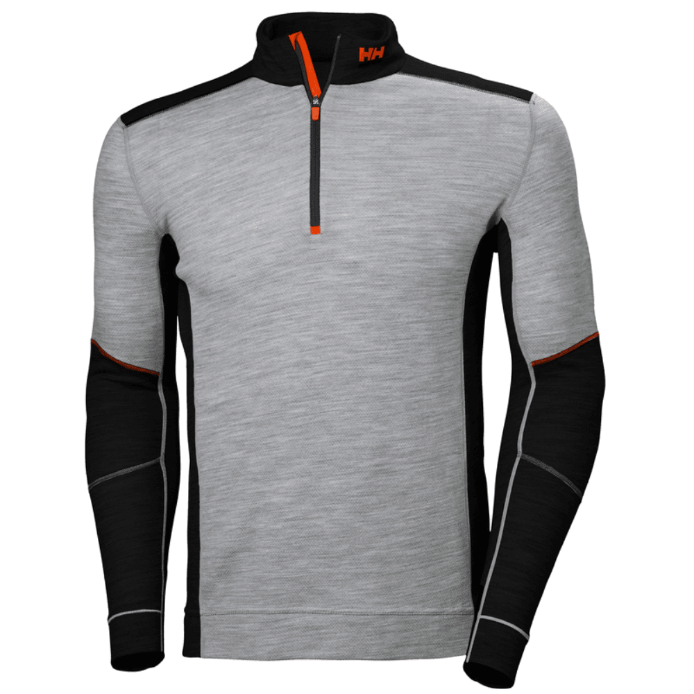 Helly Hansen 75107 Lifa Base Layer Merino Half Zip