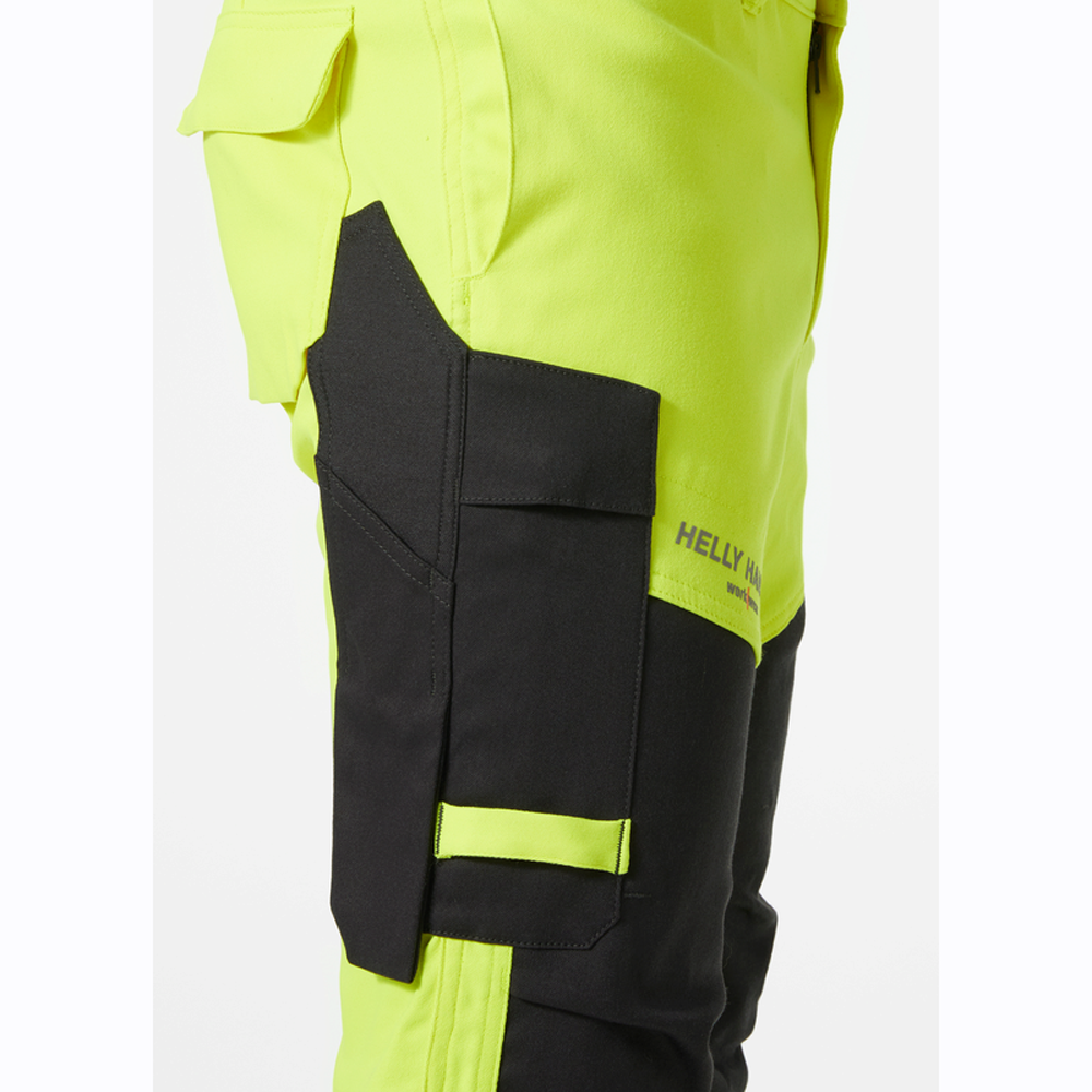 Helly Hansen 77451 Fyre Flame Retardant Work Pants, Class 2 Yellow 31" Waist, 31.5" Leg