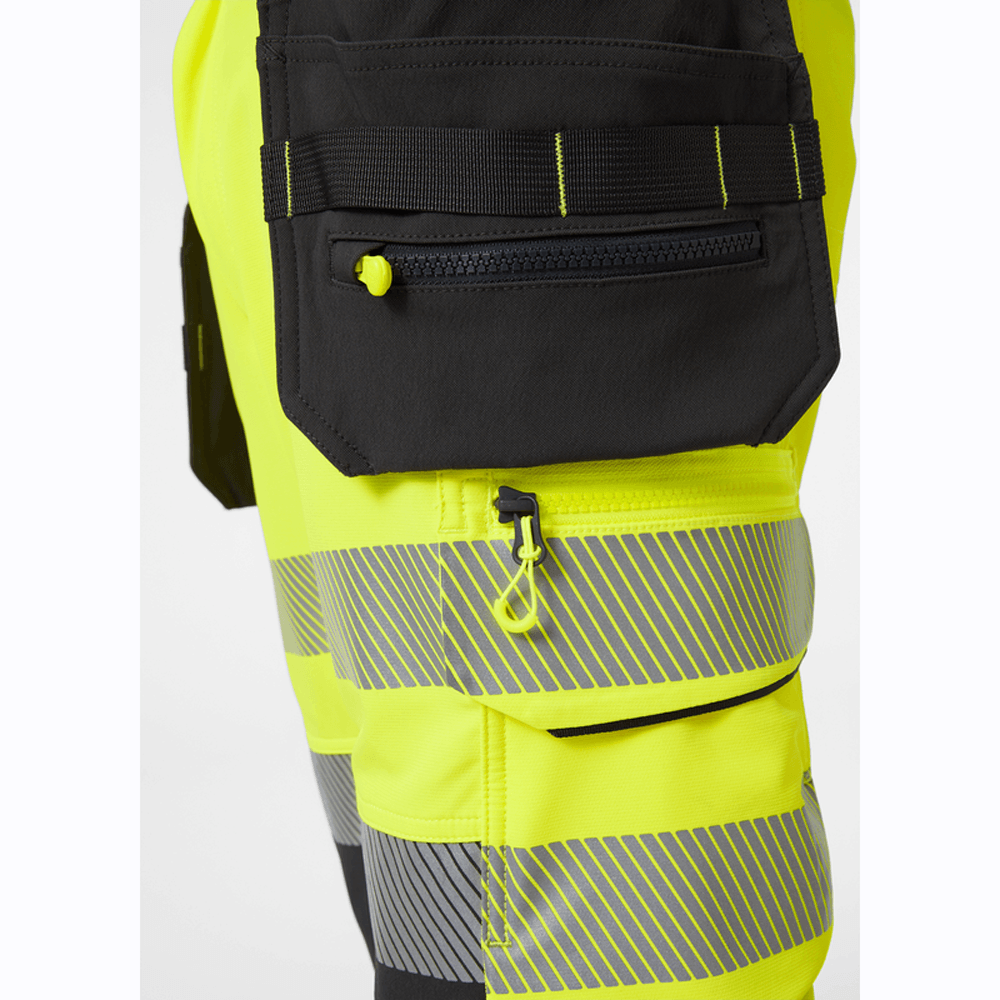 Helly Hansen 77502 ICU BRZ Hi-Vis Pirate Construction Pants Trousers, Class 1