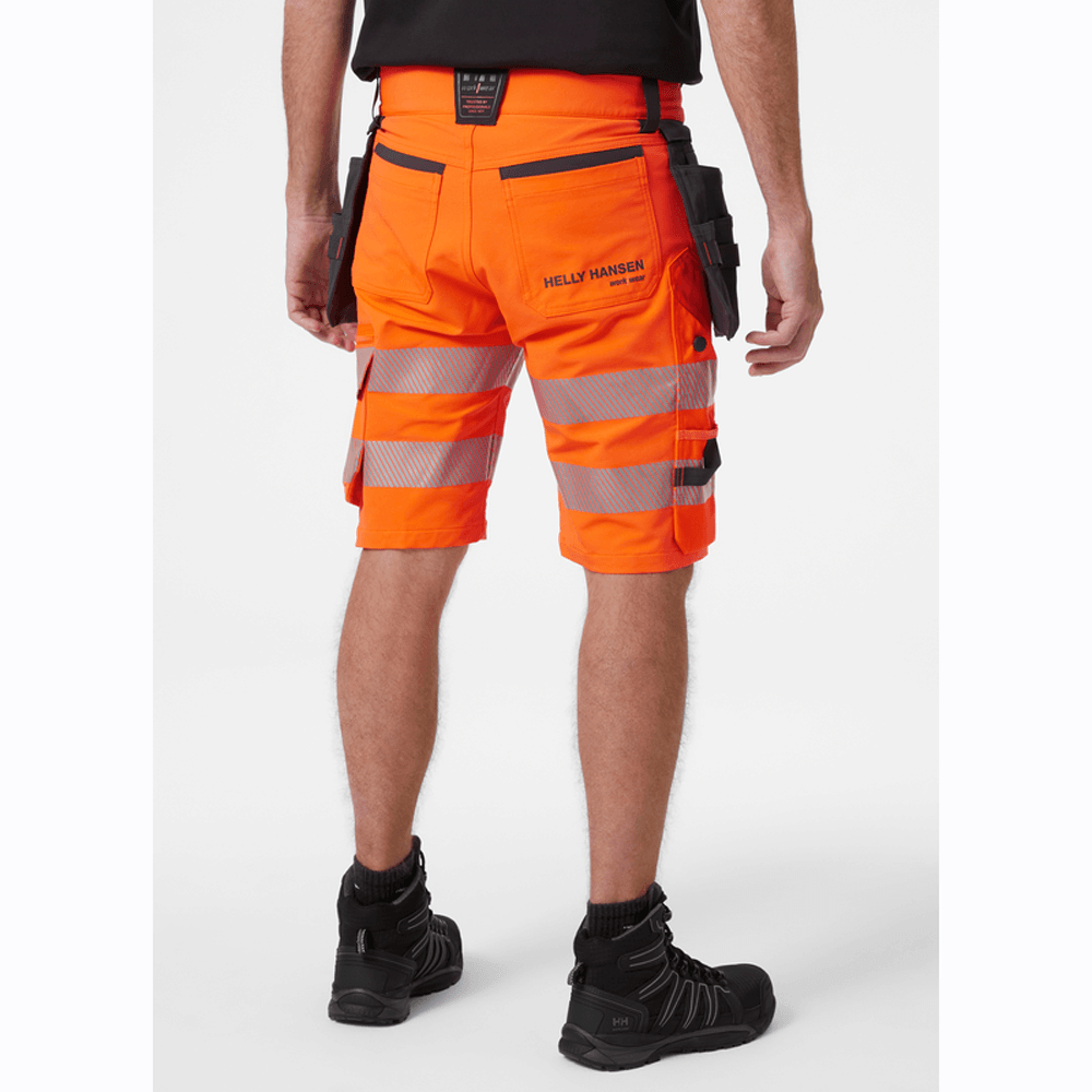 Helly Hansen 77503 ICU Hi-Vis Construction Shorts, Class 1