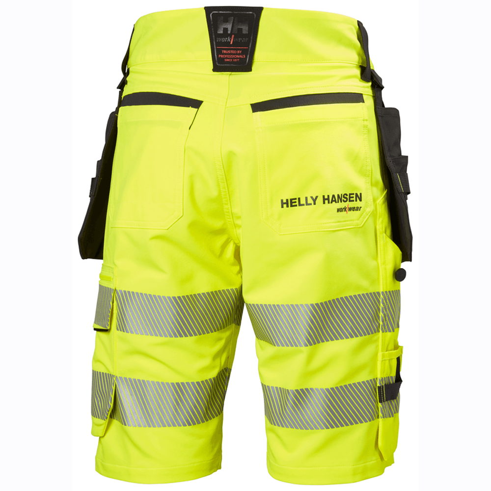 Helly Hansen 77503 ICU Hi-Vis Construction Shorts, Class 1