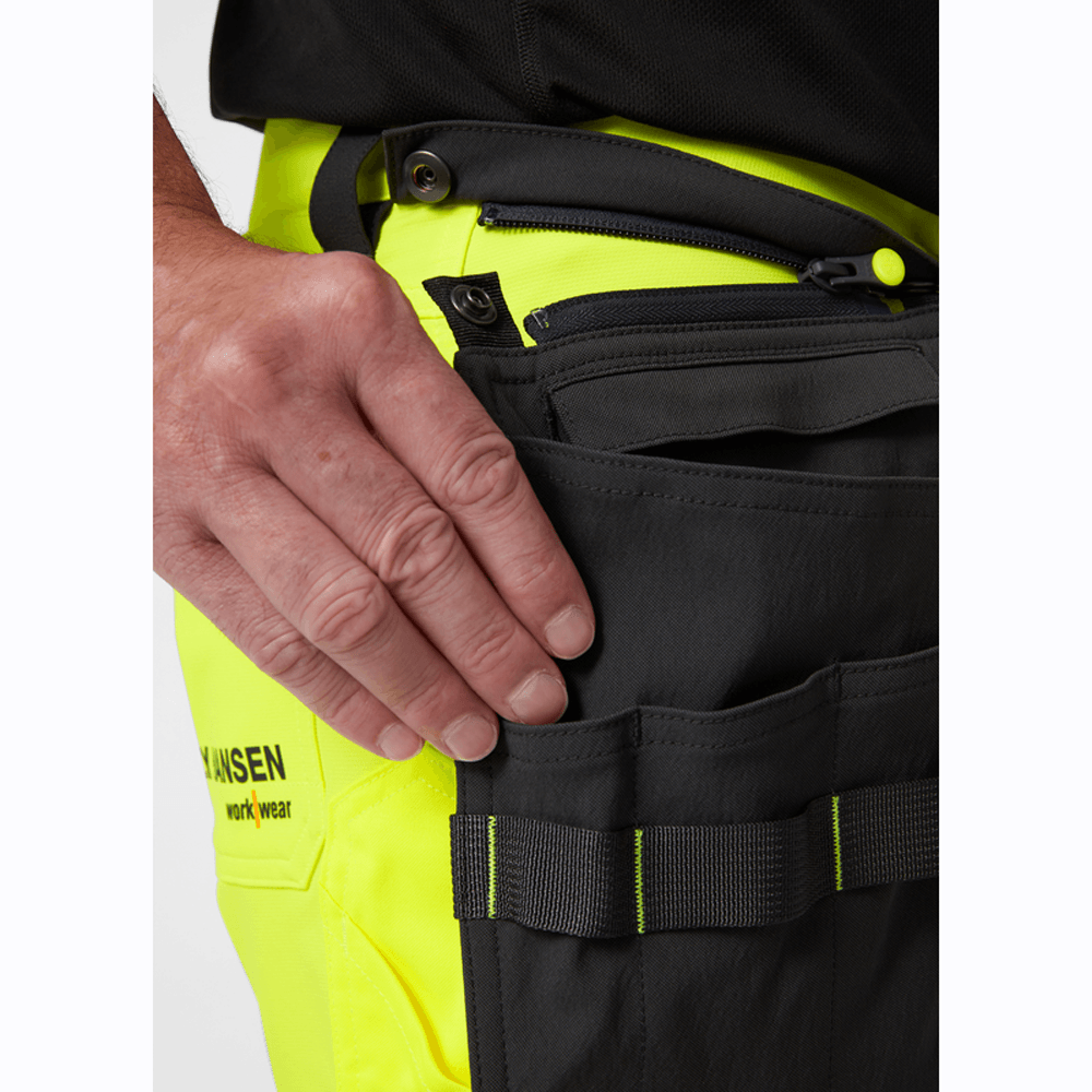 Helly Hansen 77503 ICU Hi-Vis Construction Shorts, Class 1