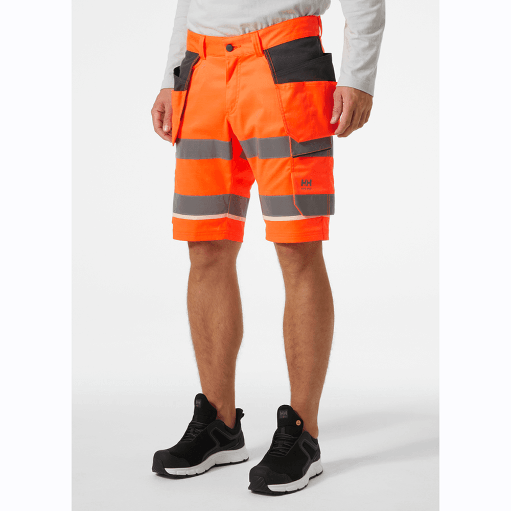 Helly Hansen 77516 UC-ME Hi-Vis 2-Way Stretch Construction Shorts