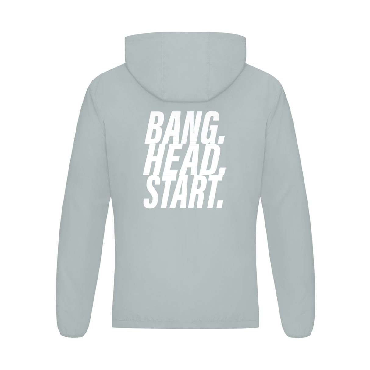 Soft Hooded Sports Jacket - Bang.Head.Strat - blk/wht