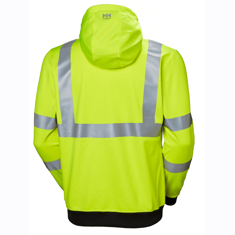 Helly Hansen 79094 Addvis Hi-Vis Stretch Zip Hoodie Sweatshirt