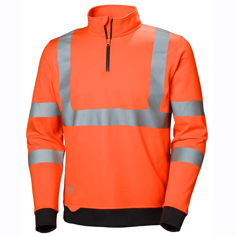 Helly Hansen Addvis Hi-Vis Half Zip Sweatshirt