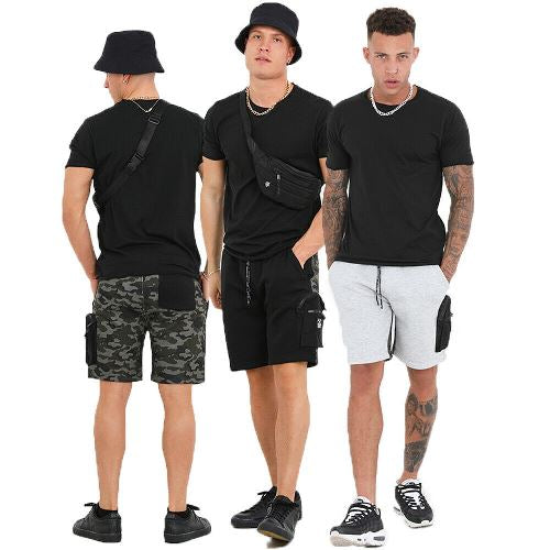 Mens Brave Soul MEIR Camo Shorts