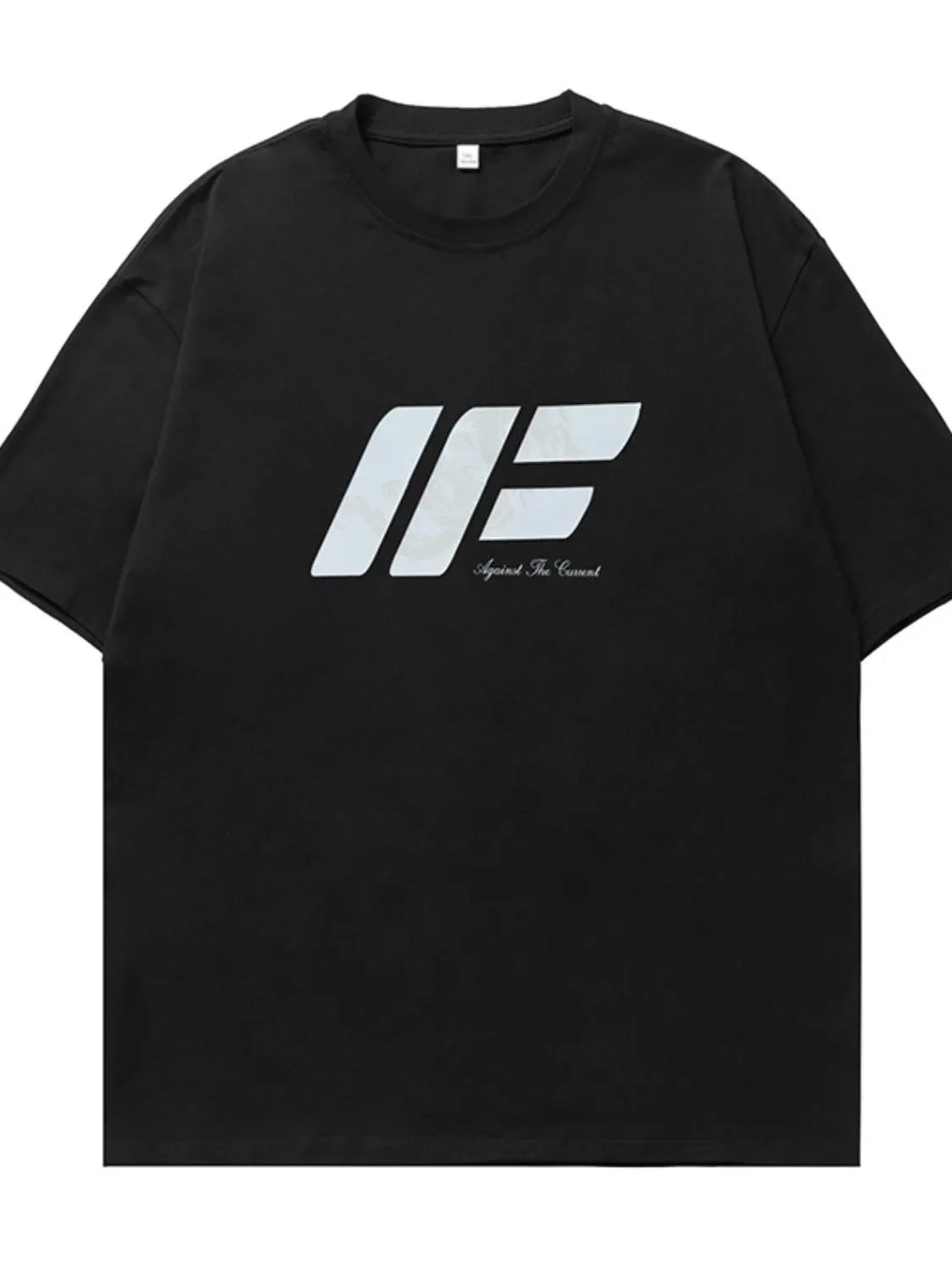 Men's Plus Size Round Neck Half Sleeve T-Shirt