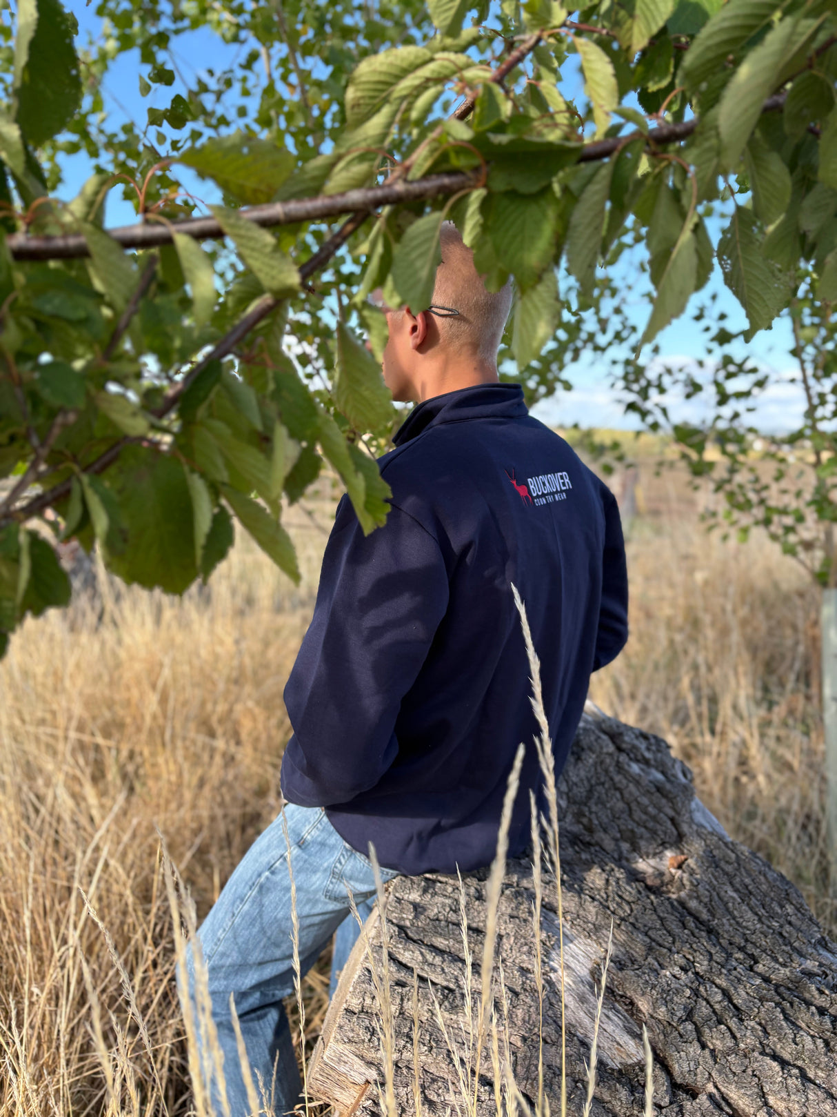 Beaufort Dark Navy Quarter Zip
