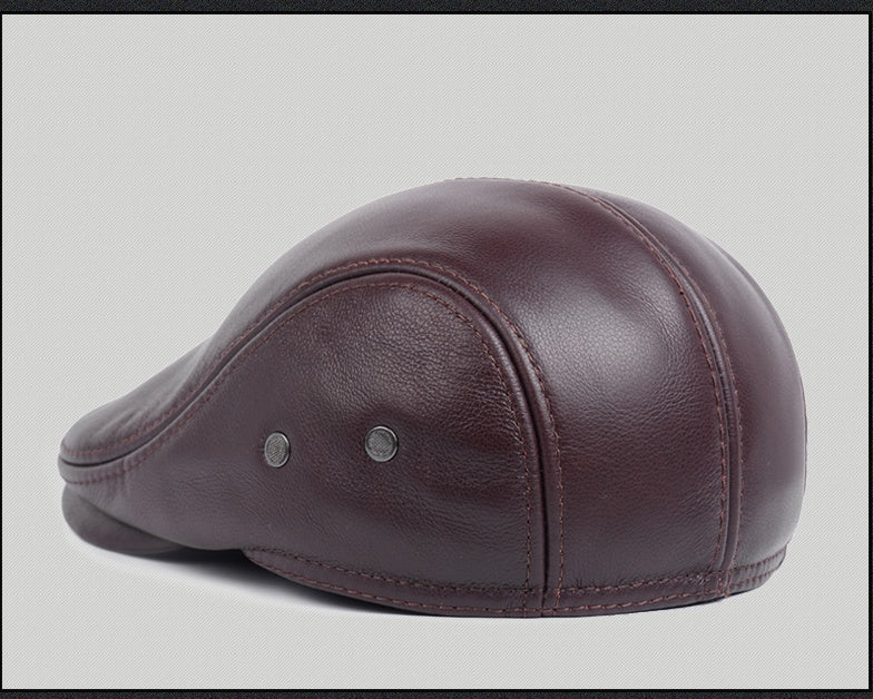 Men's Casual Leather Hats
