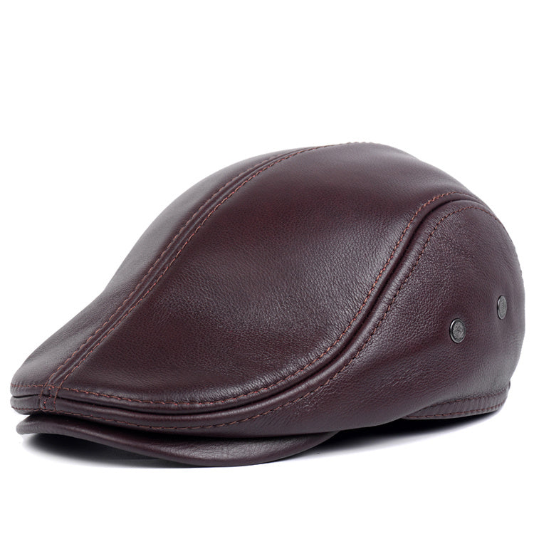 Men's Casual Leather Hats