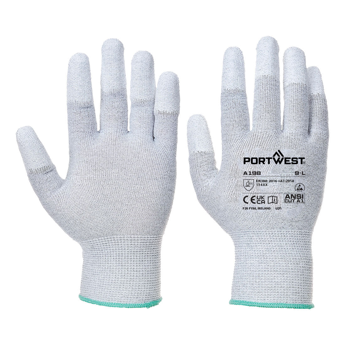 Portwest ESD 13 PU Fingertip Glove