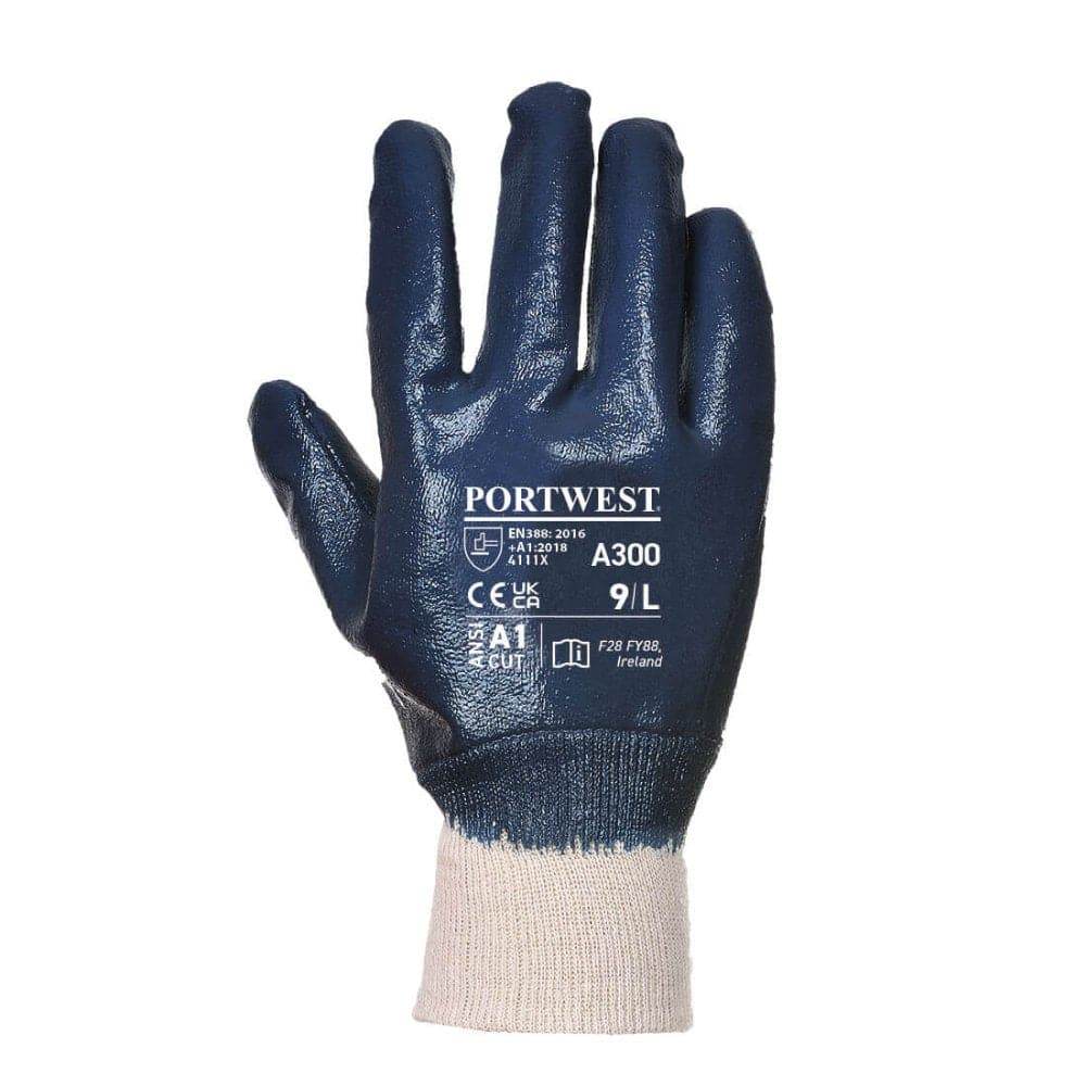 Portwest A300 Nitrile Knitwrist Gloves