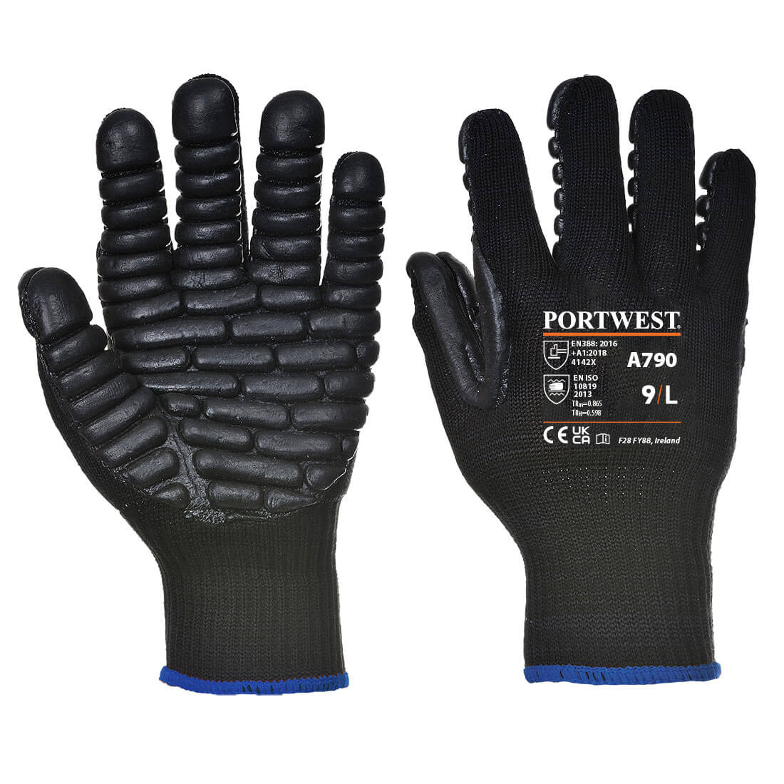 Portwest Anti-Vibration 10 Rubber Chloroprene Glove