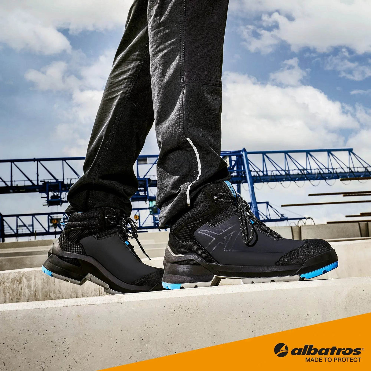 Albatros Taraval Mid Fibreglass Toe Safety Boot