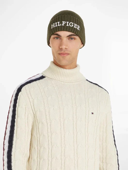 Tommy Hilfiger MONOTYPE Mens Hats Army Green