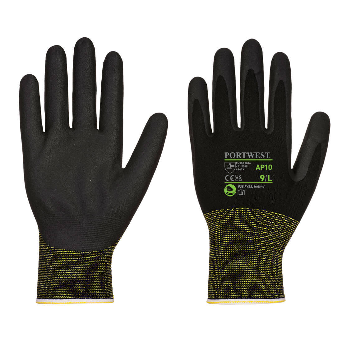Portwest Grip 15 Foam Nitrile Bamboo Glove