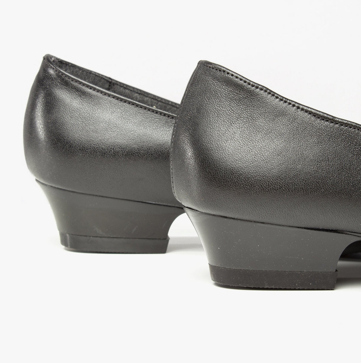 Amblers Safety FS96 Womens Leather Safety Court Shoes Black