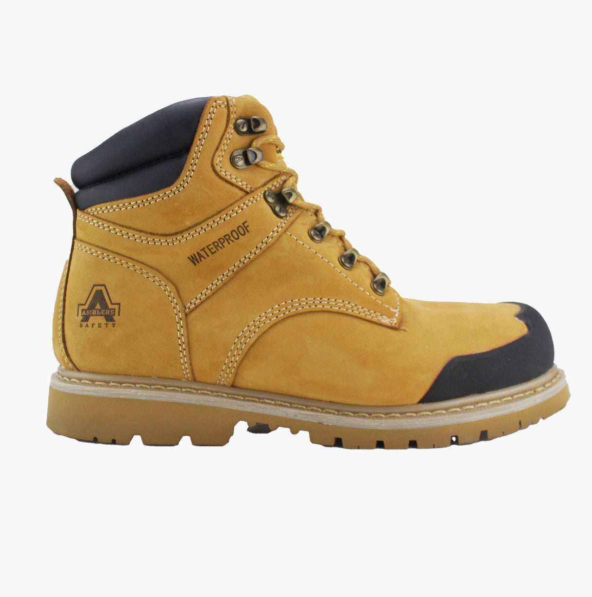 Amblers Safety FS226 Mens Leather Safety Boots Honey