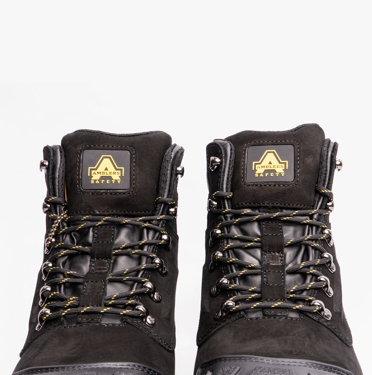 Amblers Safety FS987 Mens Leather Safety Boots Black