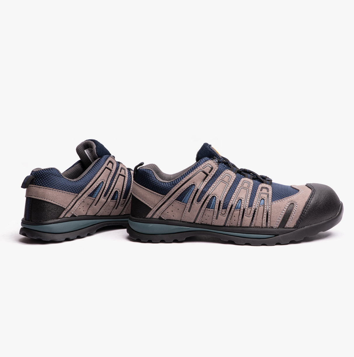 Amblers Safety FS34C Mens Safety Trainers Blue/Grey