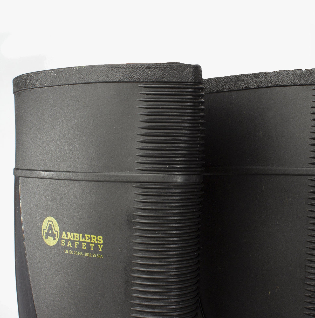 Amblers Safety FS100 Unisex Safety Boots Wellington Black