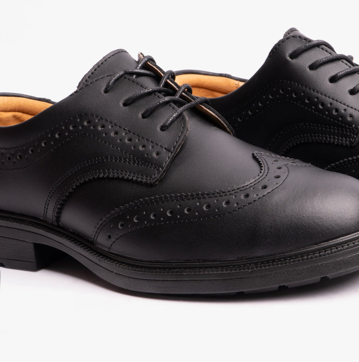 Amblers Safety FS44 Mens Leather Safety Shoes Black