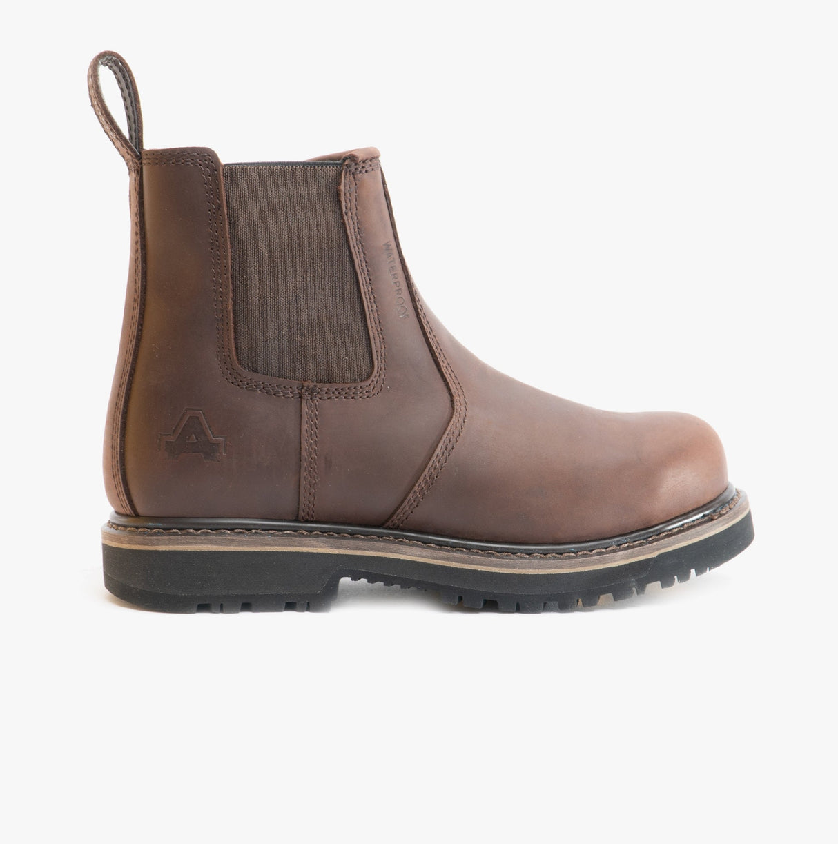 Amblers Safety SKIPTON Mens Leather Safety Dealer Boots Brown