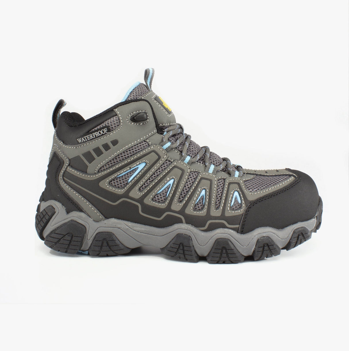 AS802 Womens Hiker Safety Boots Grey