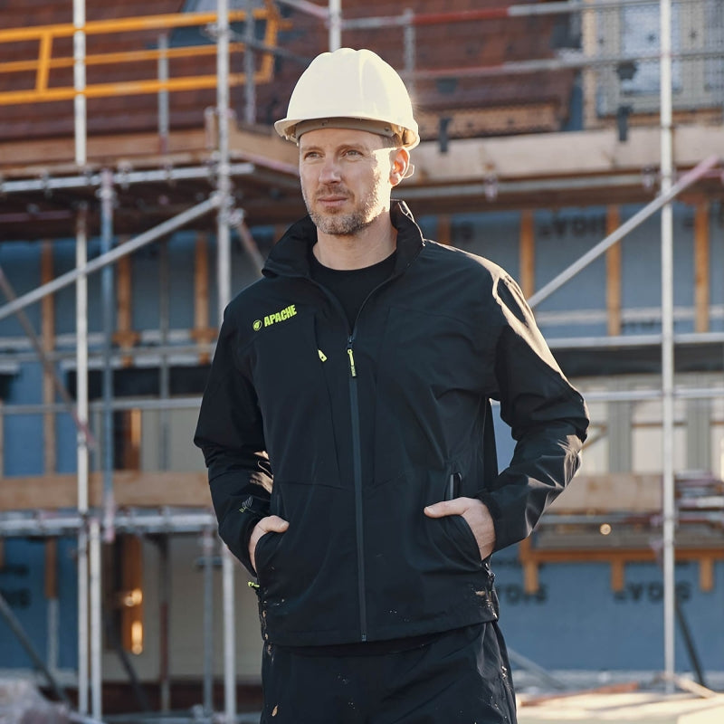 Apache OTTAWA Mens Waterproof Coat Black