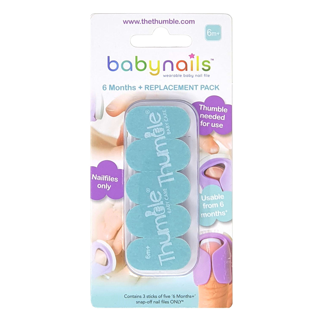 Baby Nails® Replacement Nail Files (6m+)