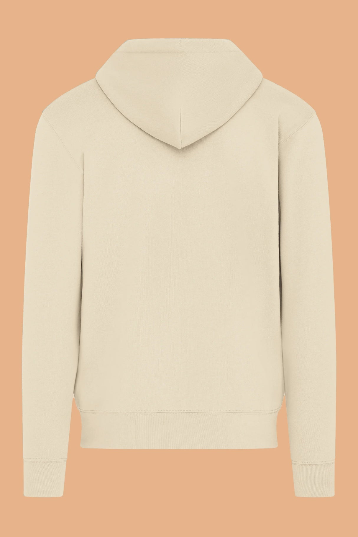 Embroidered P Zip-Up Hoodie