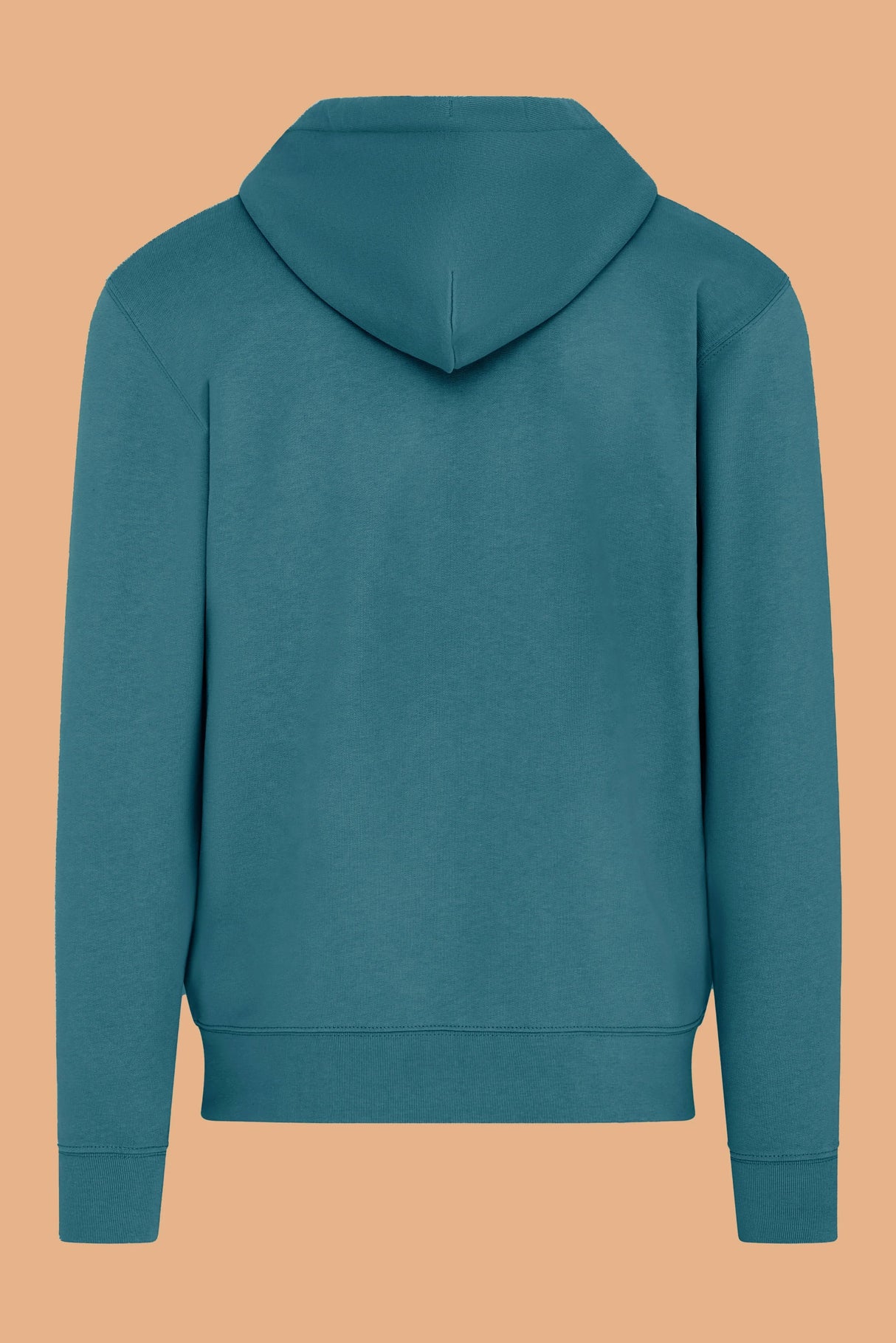 Embroidered P Zip-Up Hoodie