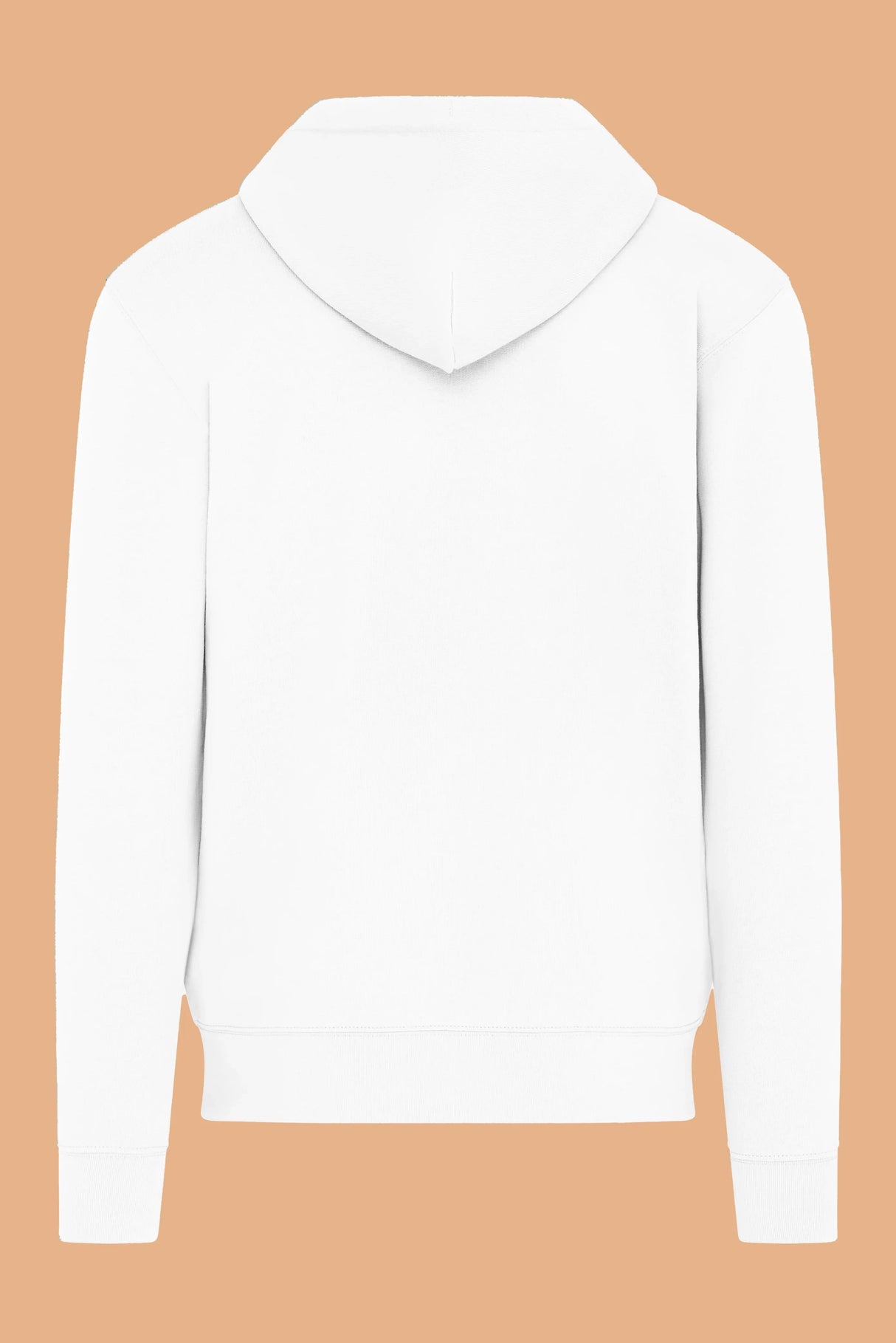 Embroidered P Zip-Up Hoodie