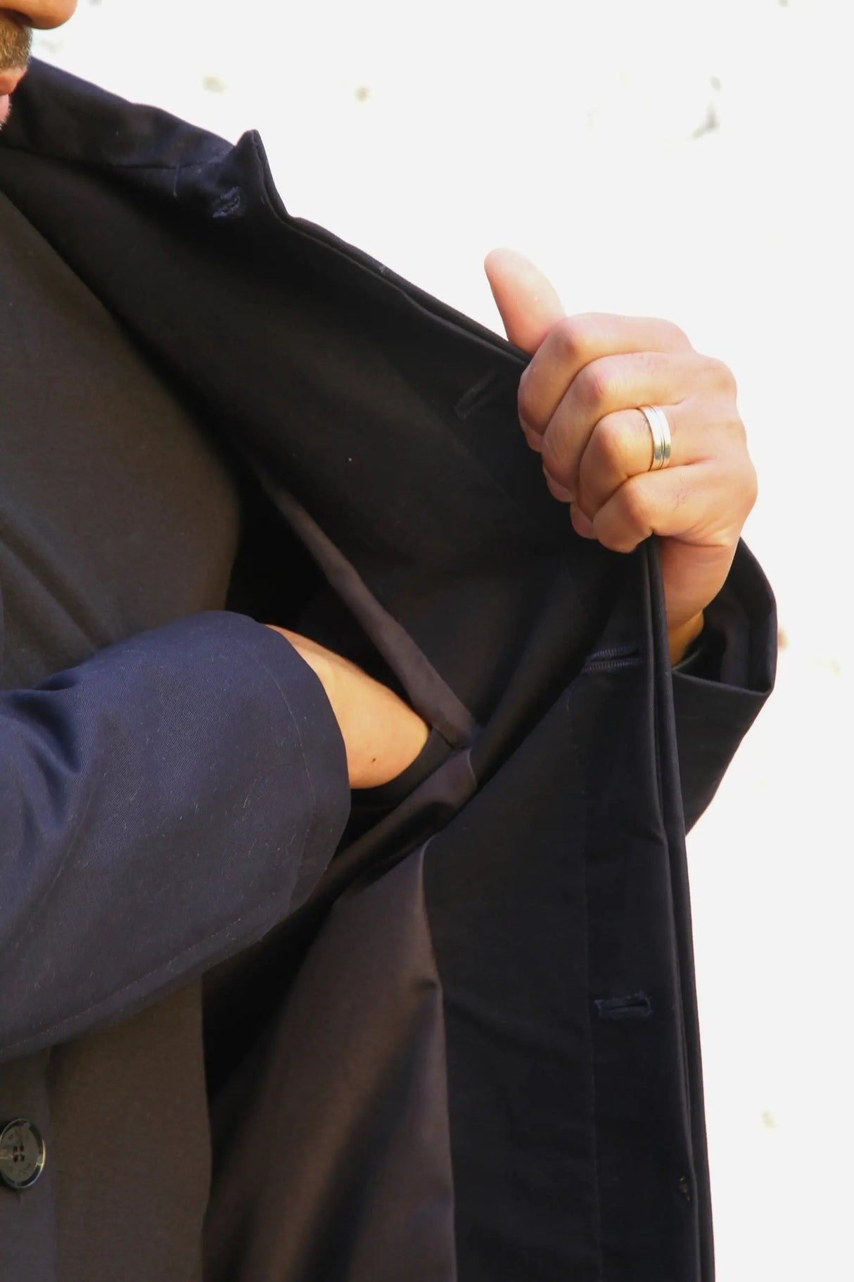 Bank Short Mac Lined - Navy Dx