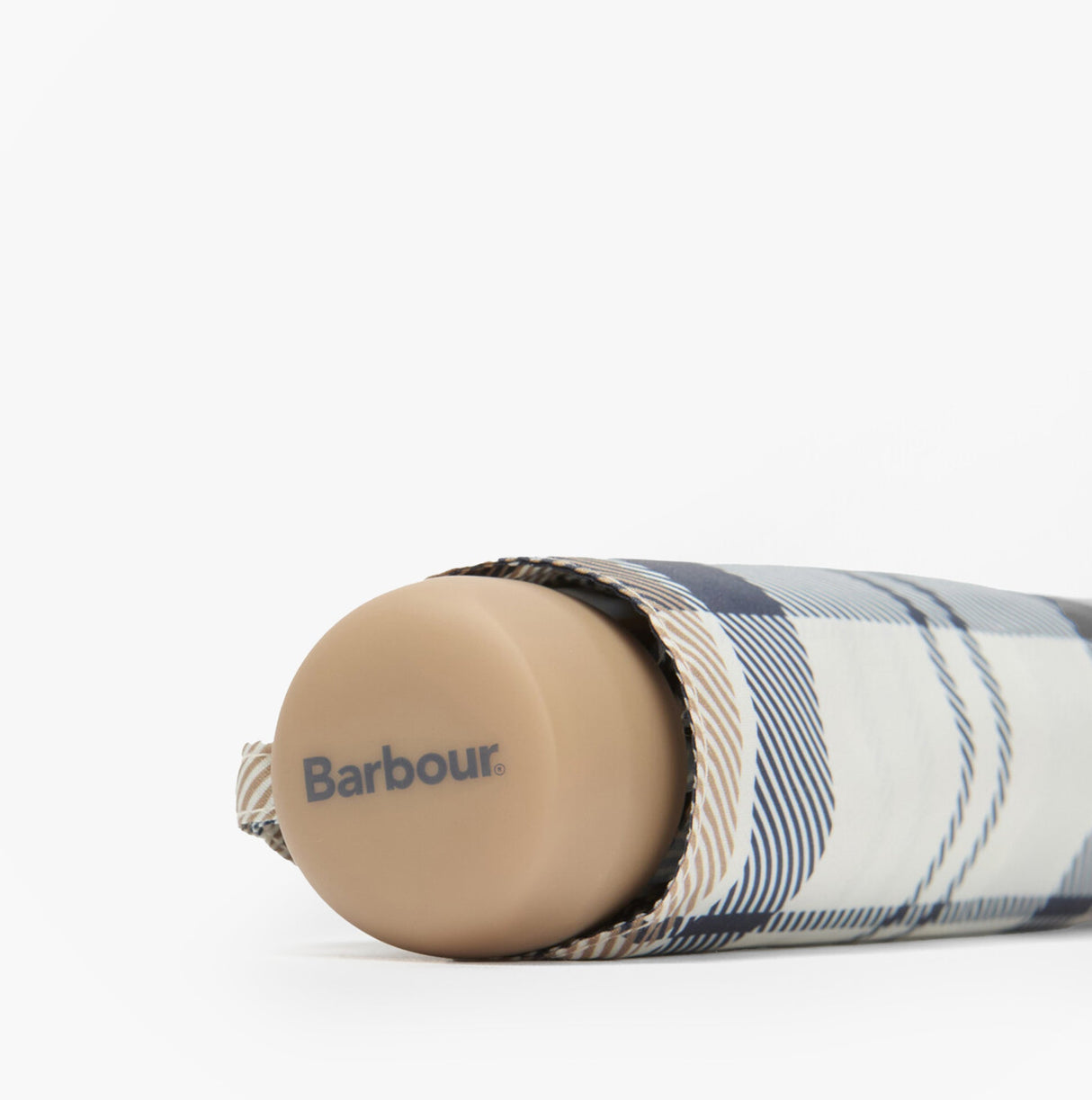 Barbour PORTREE Umbrella Hessian Navy Tartan