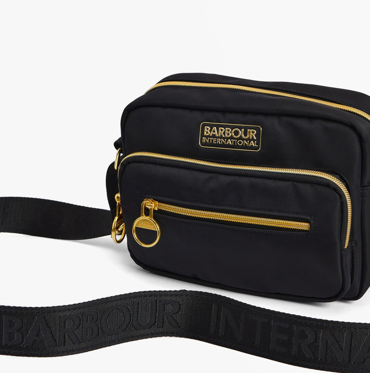 Barbour B.INTL QUALIFY Womens Crossbody Bag Black