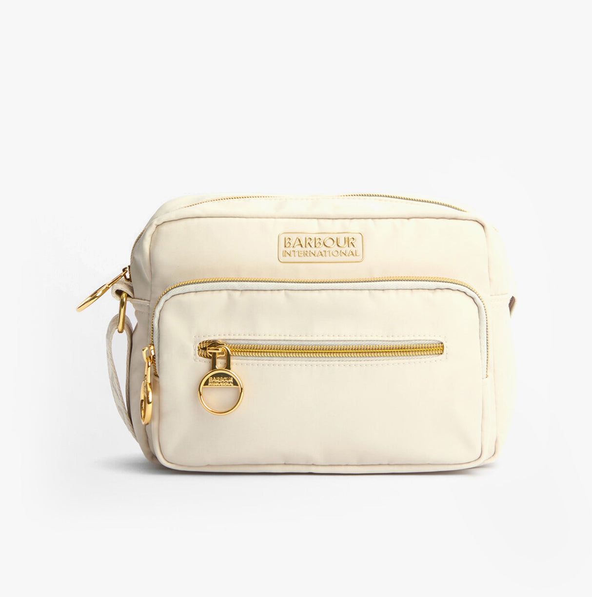 Barbour B.INTL QUALIFY Womens Crossbody Bag Light Pearl