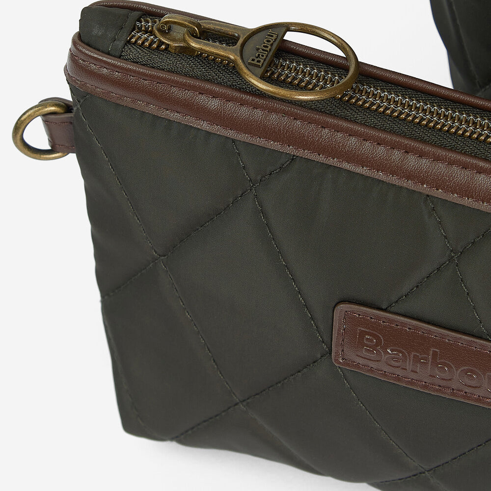 Barbour QUILTED Womens Tote Bag Olive