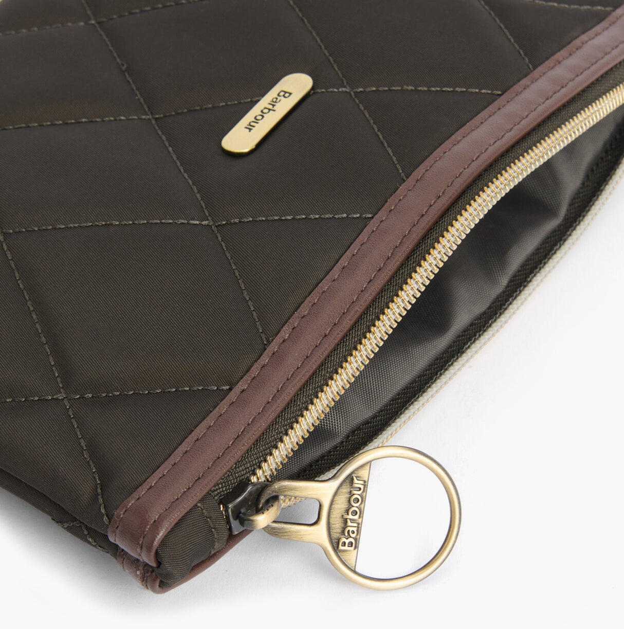 Barbour QUILTED Womens Tote Bag & Purse Olive