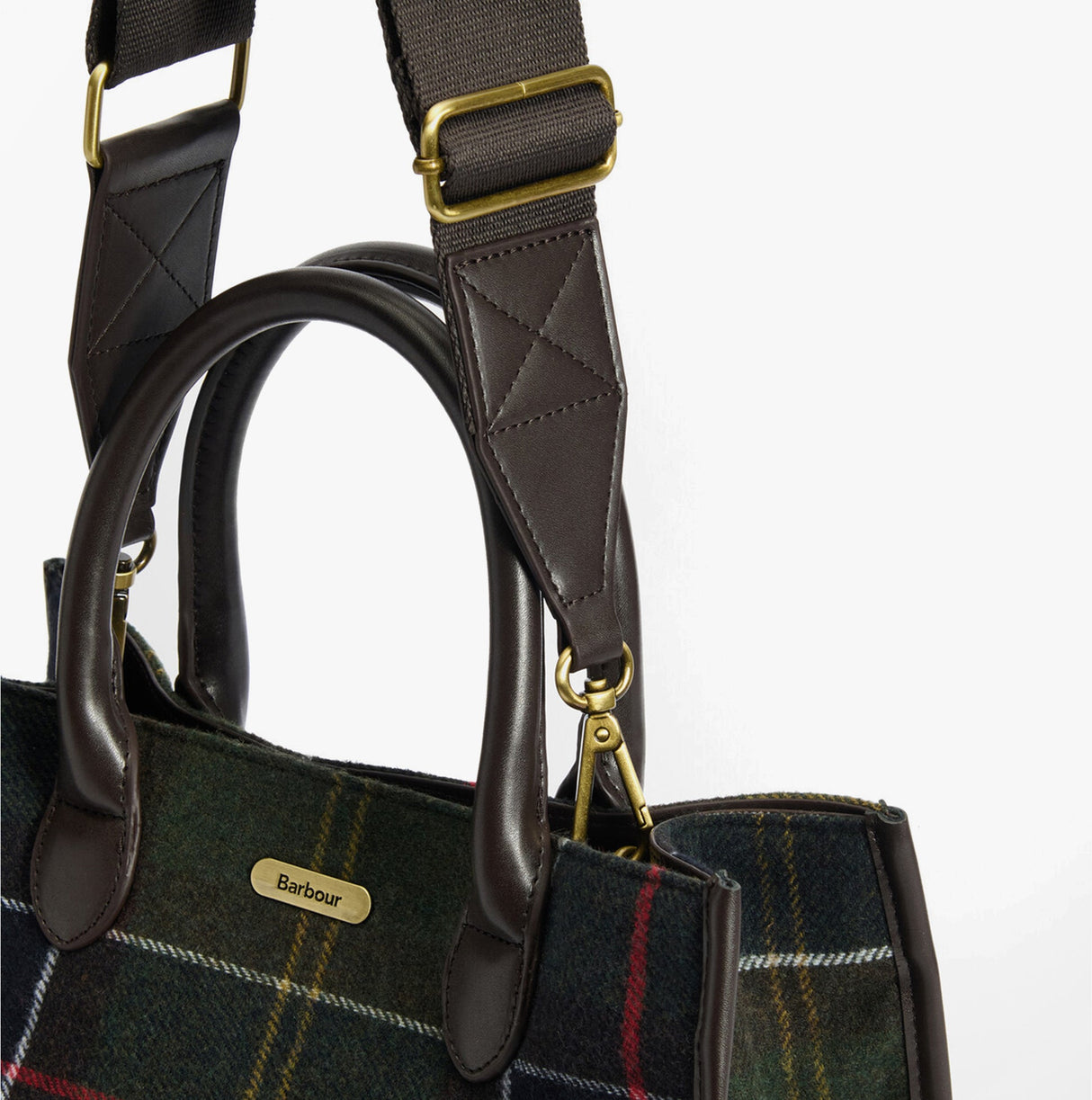 Barbour BARRHILL TARTAN Womens Tote Bag Classic Tartan
