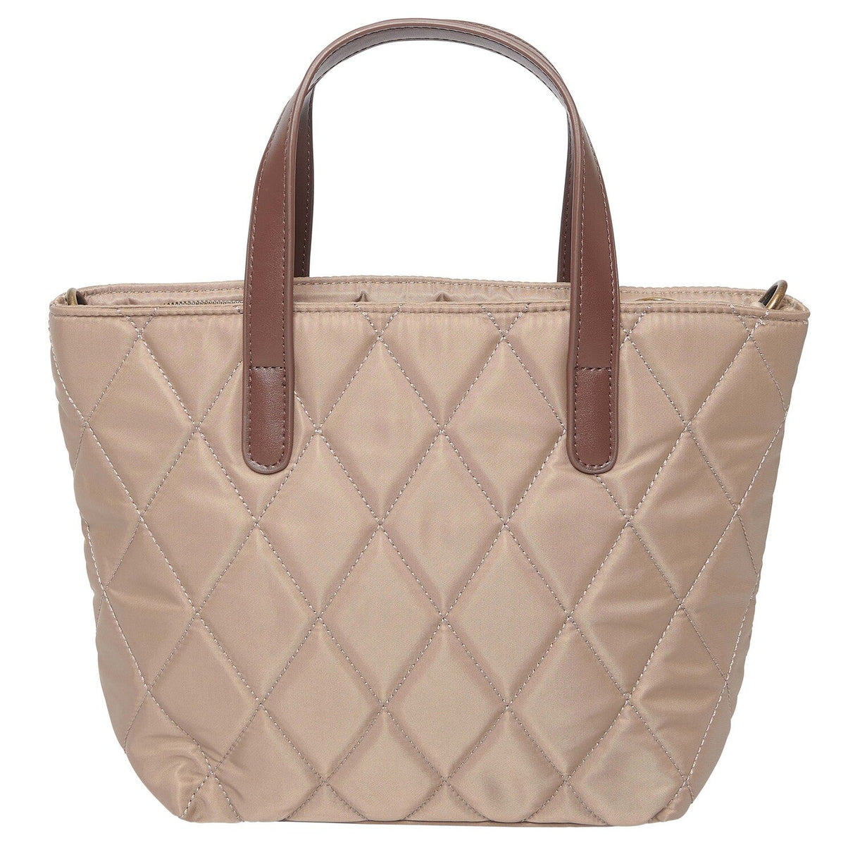 Barbour QUILTED MINI Womens Tote Bag Sand Dune