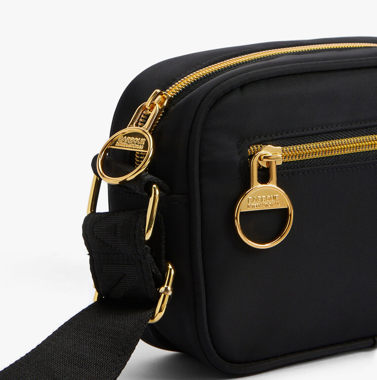 Barbour B.INTL MICRO QUALIFY Womens Crossbody Bag Black