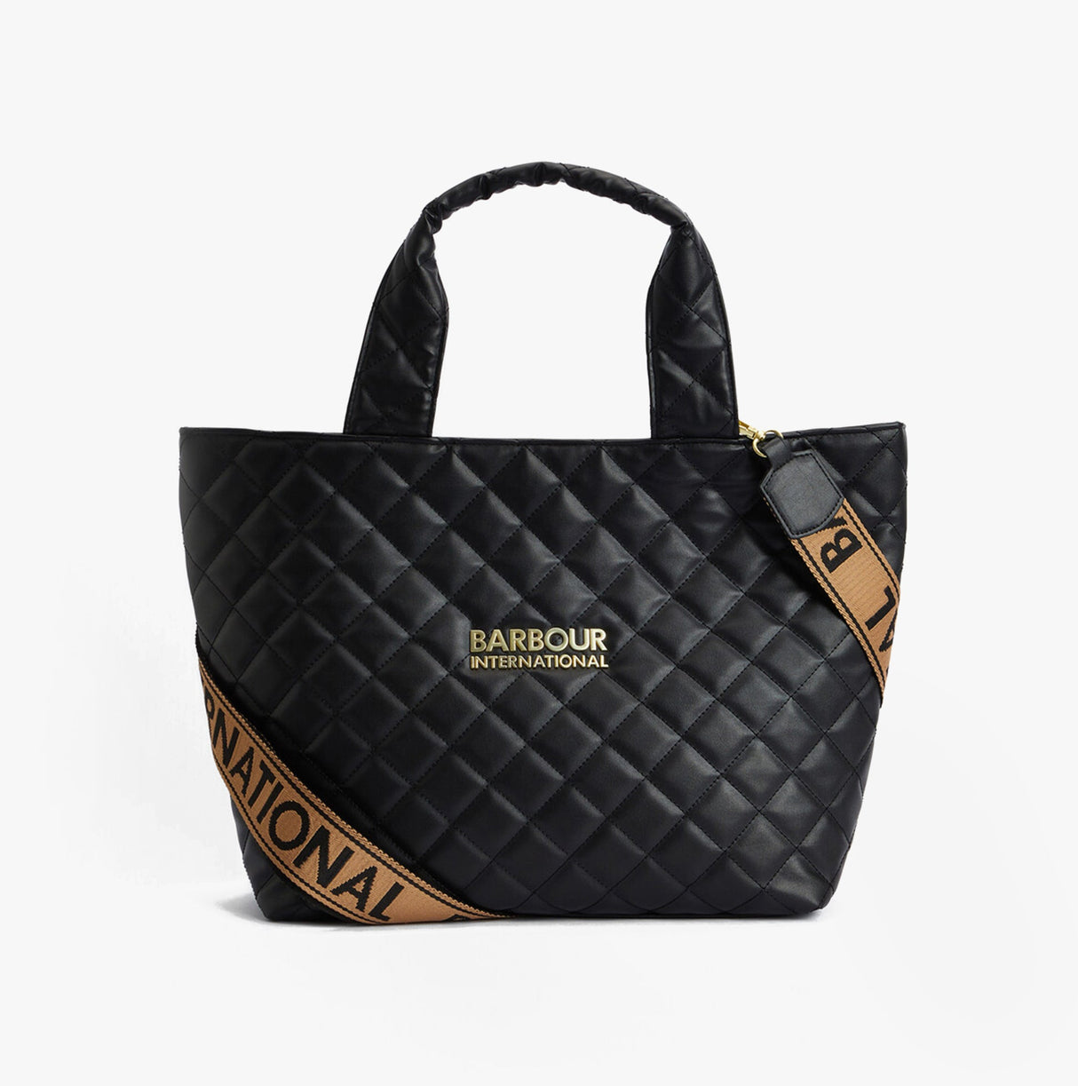 Barbour B.INTL BATTERSEA QUILTED Womens Mini Tote Bag Black