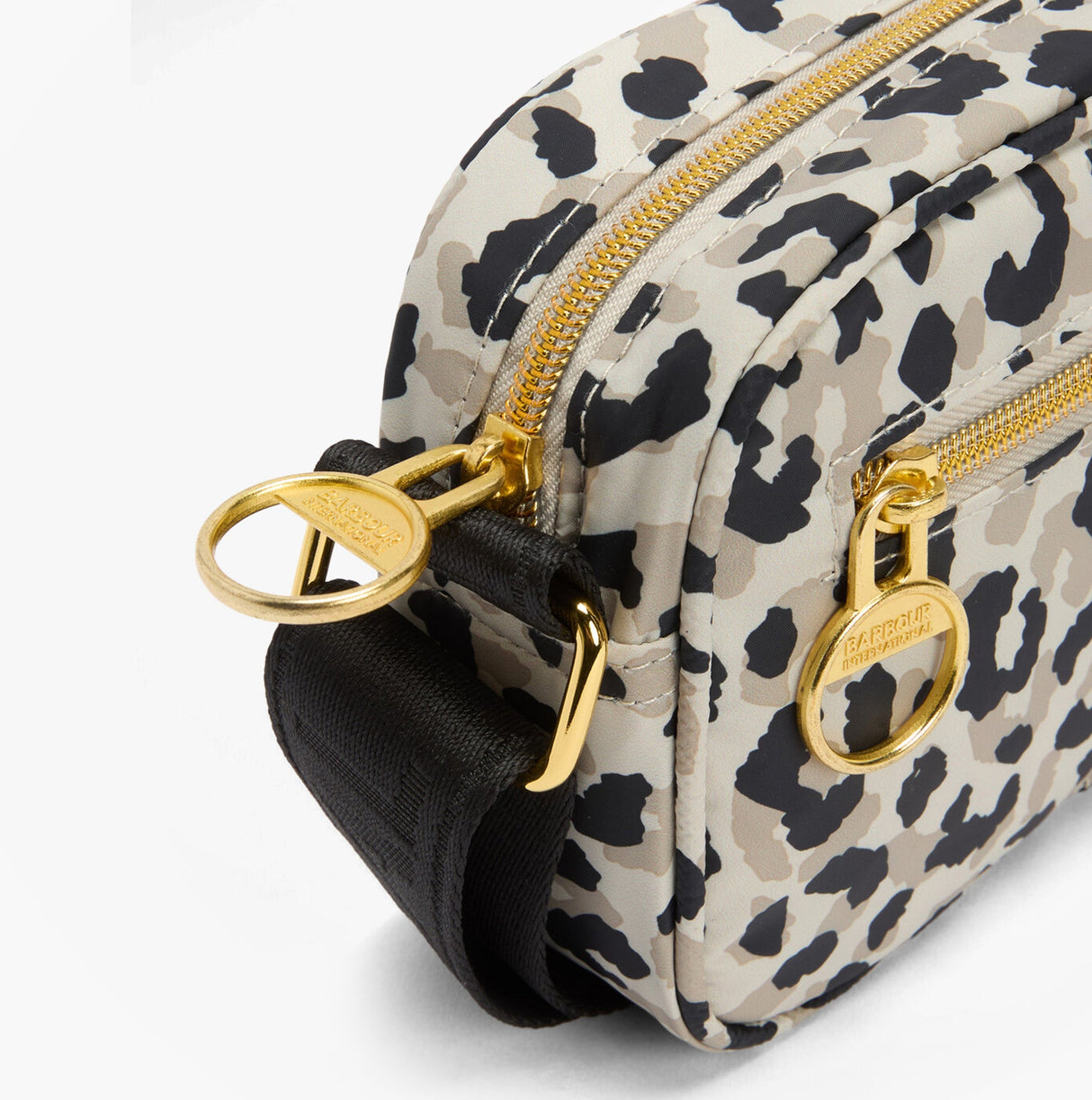 Barbour BOULEVARD MICRO Crossbody Bag Womens Jasmine Leopard