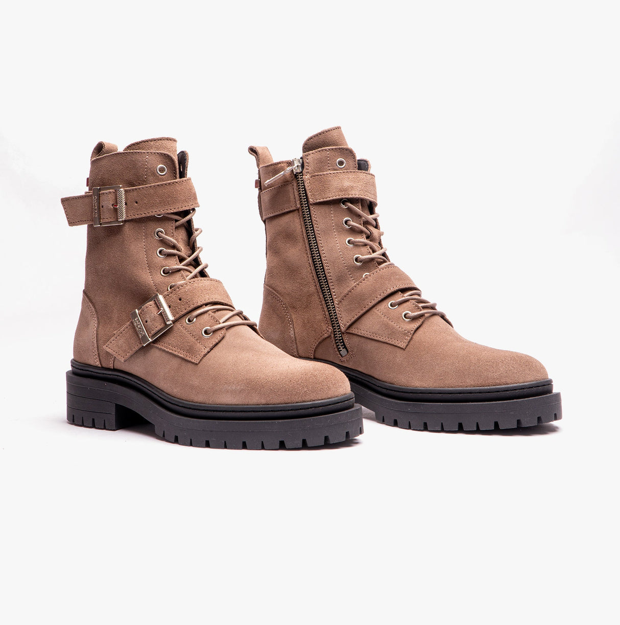 Barbour REDGRAVE Womens Boots Oat Suede