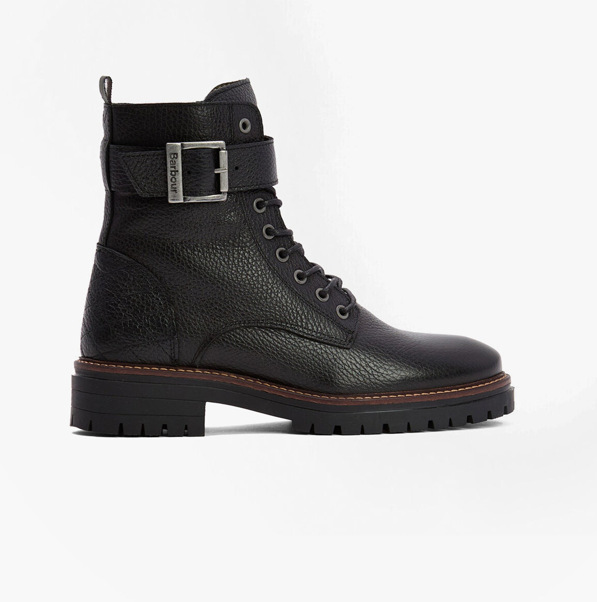 Barbour HEIDI Womens Lace Up Boots Black