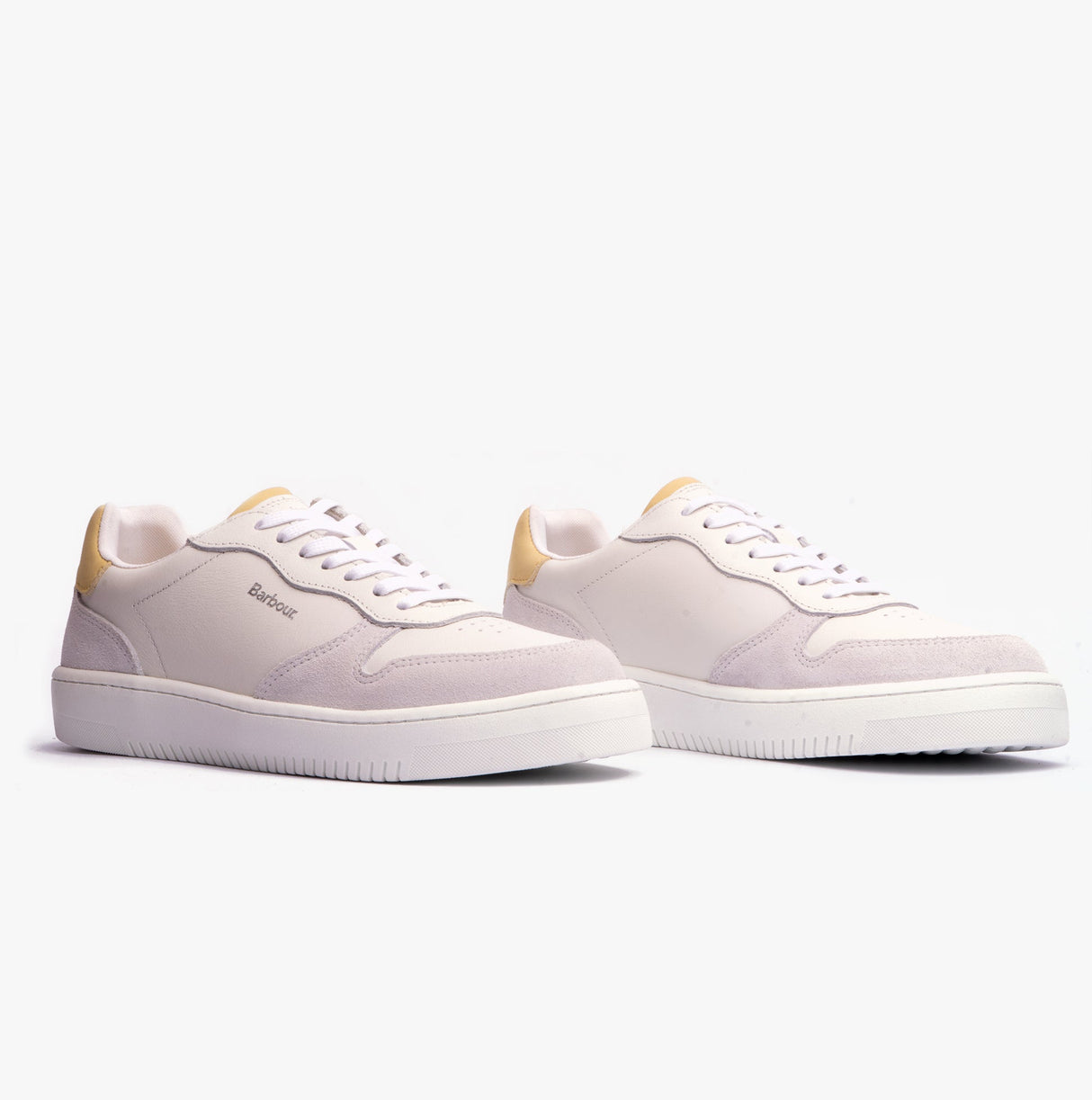Barbour CELESTE Womens Casual Trainers White/Lemonade