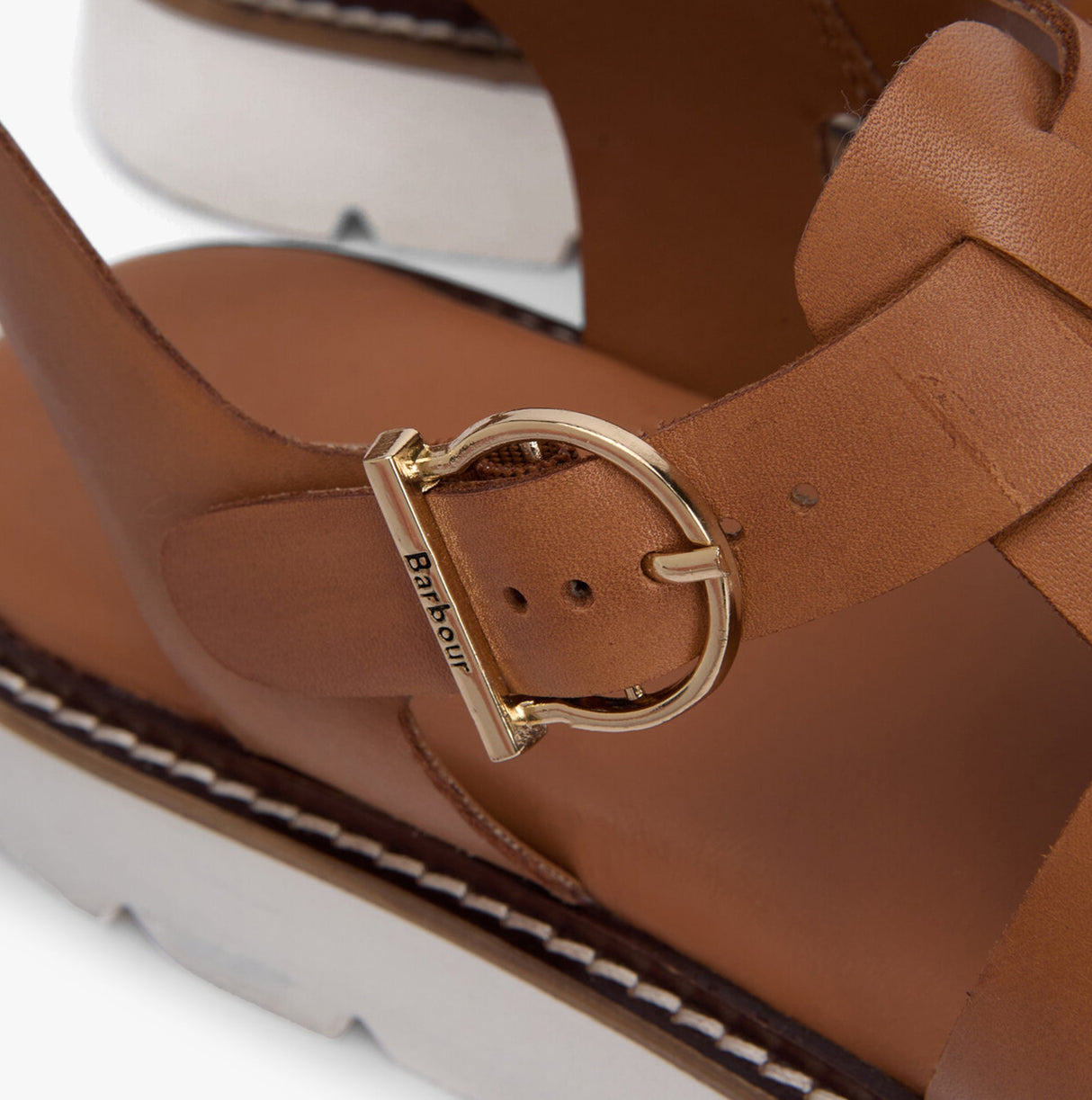 Barbour OTTERBURN Womens Fisherman Sandals Tan